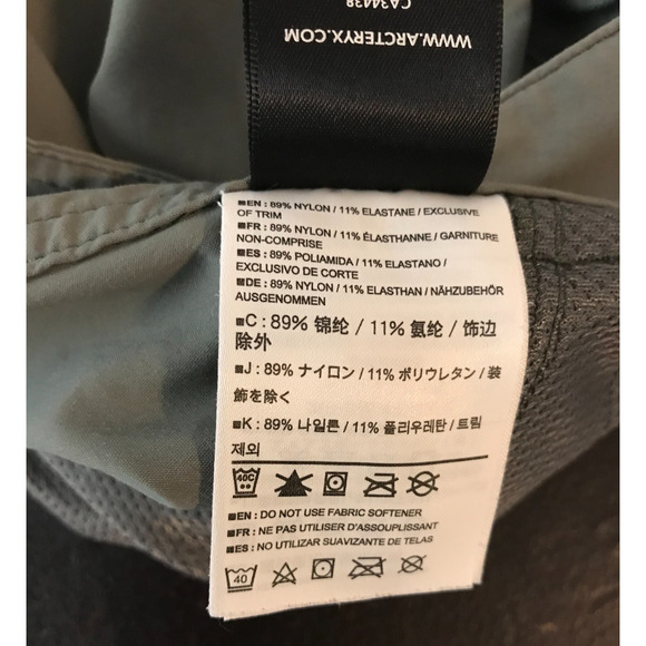 Arc'teryx Perimeter Short - Men's Gray - Size 36 - Picture 12 of 14